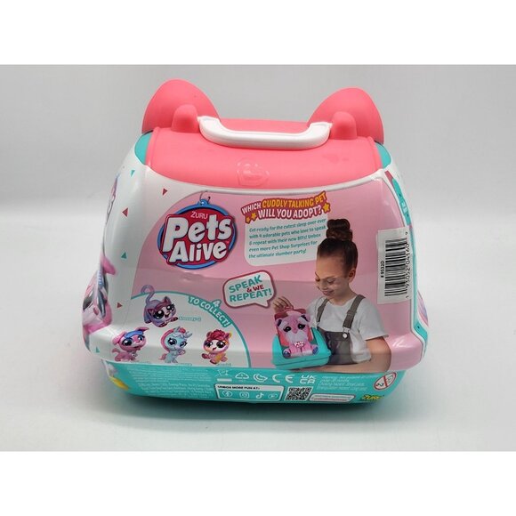 Zuru Pets Alive Pet Shop Surprise Series 2 Plush Toy Slumber Party 8 Surprises - Picture 2 of 8